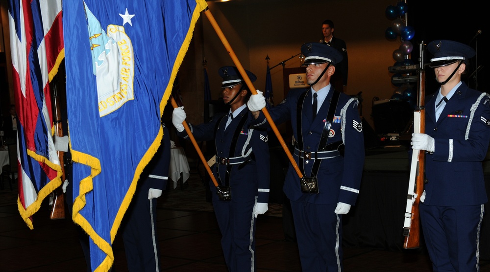 PACAF airmen celebrate 65th anniversary at the Air Force ball