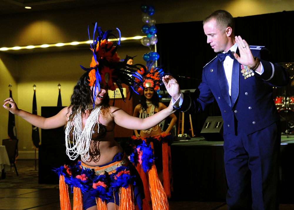 PACAF airmen celebrate 65th anniversary at the Air Force ball