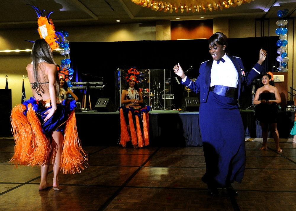 PACAF airmen celebrate 65th anniversary at the Air Force ball