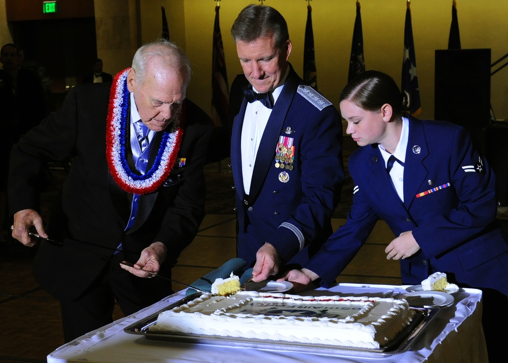 PACAF airmen celebrate 65th anniversary at the Air Force ball