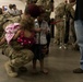 A paratrooper with 2nd Battalion, 505th Parachute Infantry Regiment, 3rd Brigade Combat Team, 82nd Airborne Division reunites