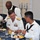 Breakfast in the USS Triton recruit barracks