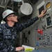 USS Ronald Reagan sailor at work