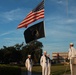 Naval Hospital Beaufort's honor guard flies POW/MIA flag