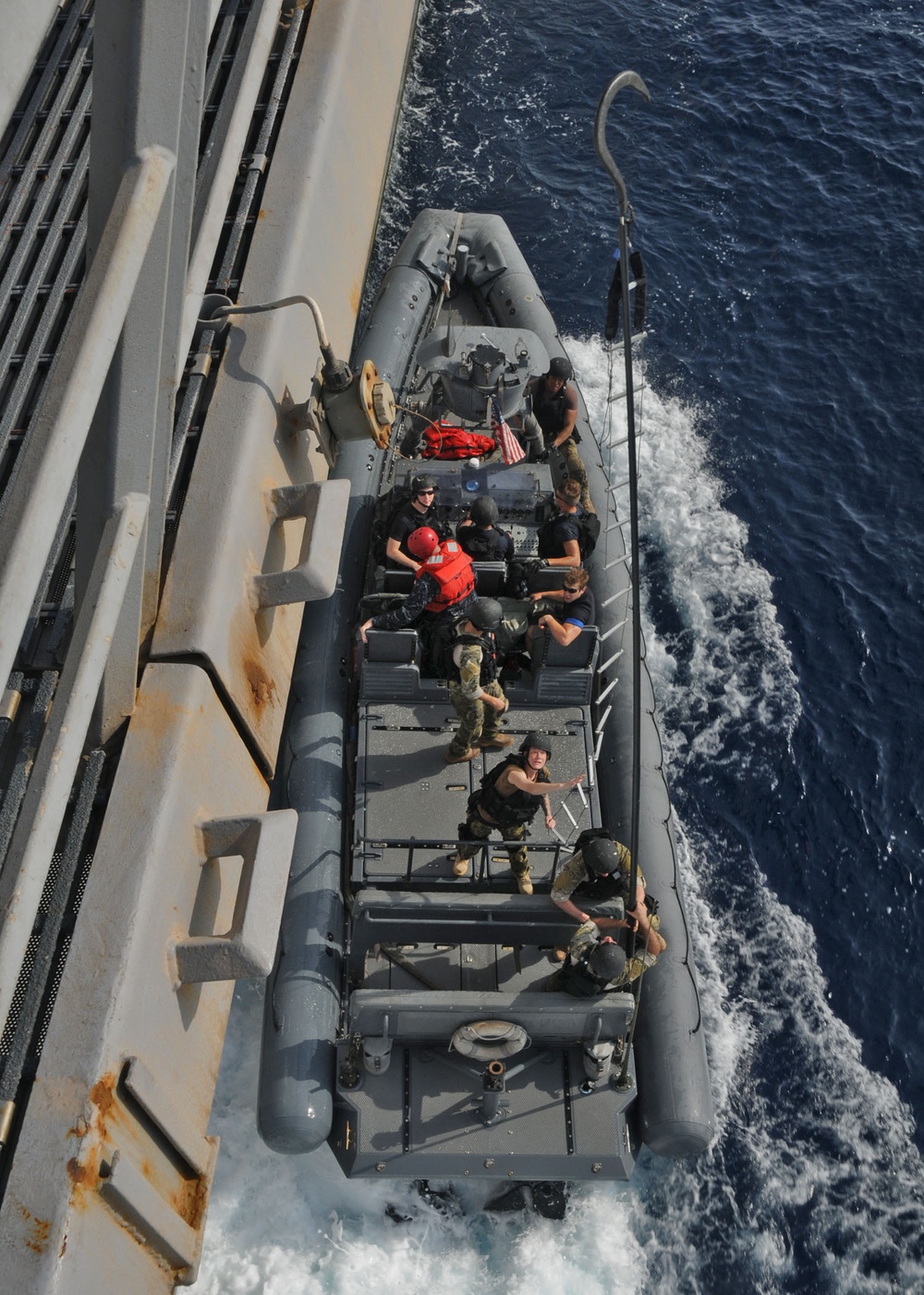 USS New York VBSS team
