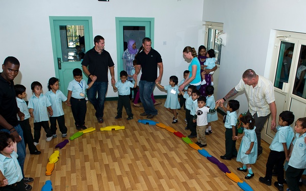 Maritime Civil Affairs Team 105 Regional Institute for Active Learning Community Relations event