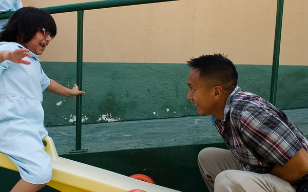 Maritime Civil Affairs Team 105 Regional Institute for Active Learning Community Relations event