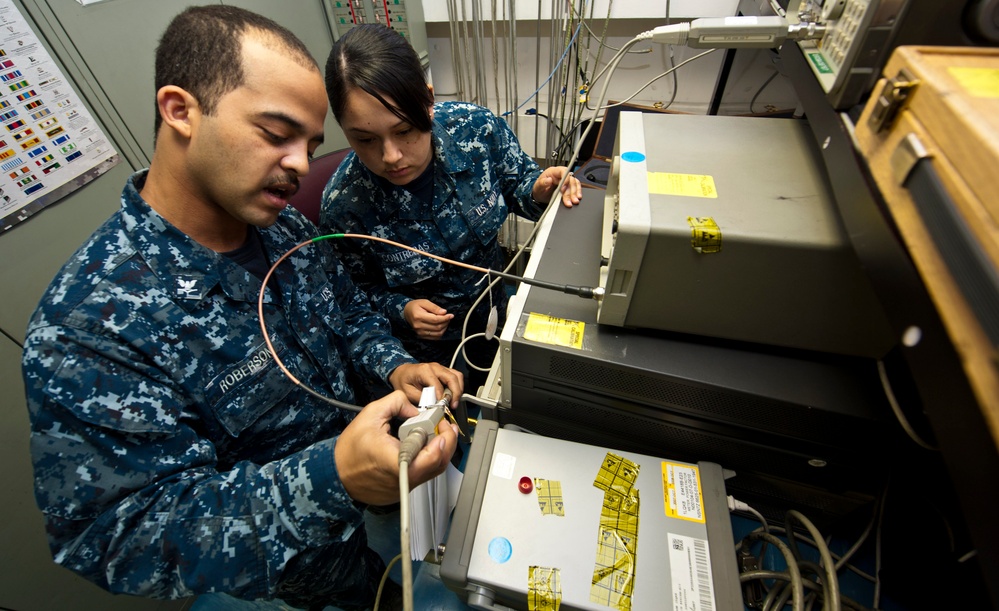 USS John C. Stennis action