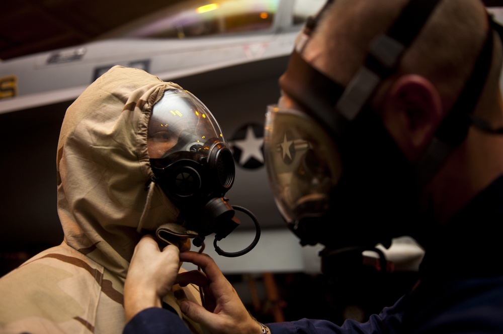 USS John C. Stennis action