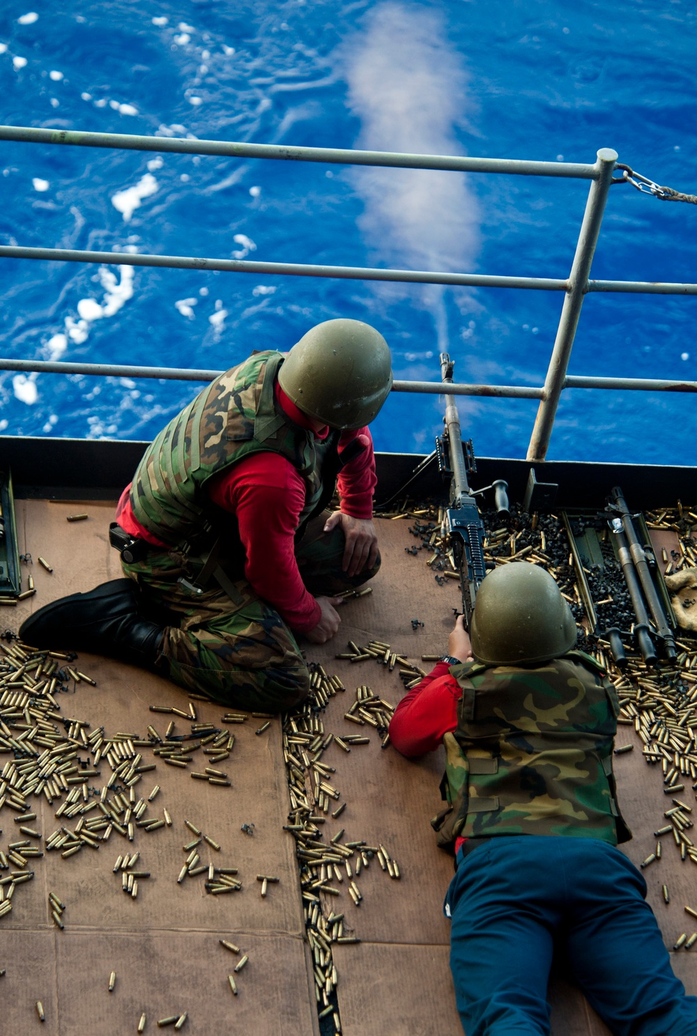 USS John C. Stennis action