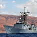 USS Halyburton in Gulf of Aden