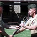 1st MLG receives new sergeant major
