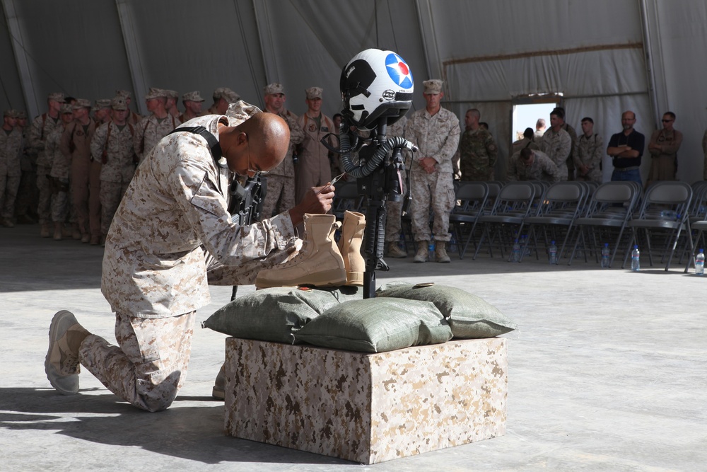 Always remembered, never forgotten: Marines honor fallen brothers