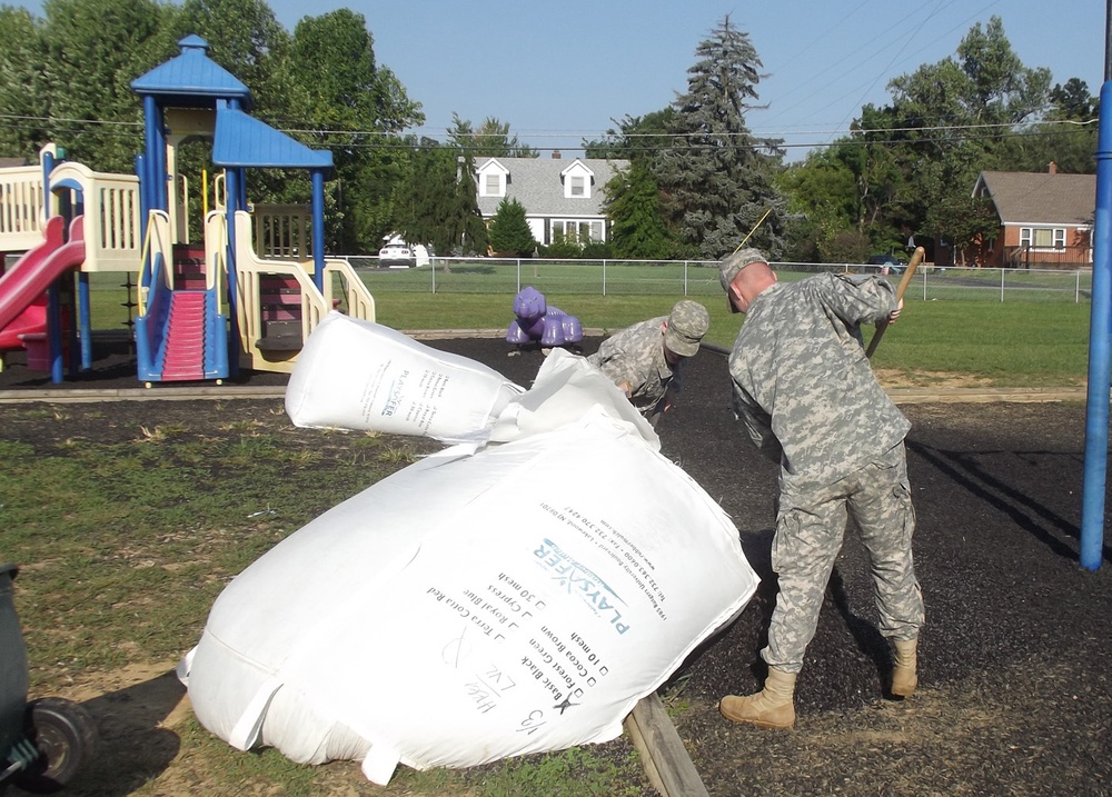 6-4 CAV soldiers get back to school