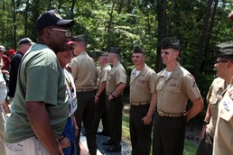 Khe Sanh Marines Pass Knowledge, Tradition to 22nd MEU Marines