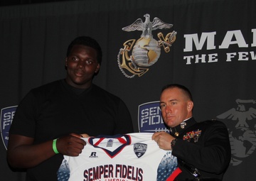 Semper Fidelis All-American Bowl selection tour