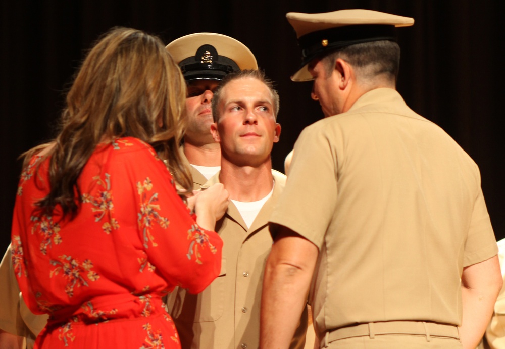 Lejeune welcomes newest chief petty officers