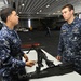 Midshipmen training aboard USS Peleliu