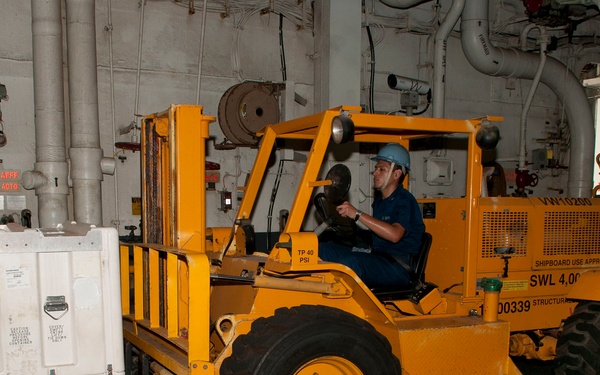 Moving a container