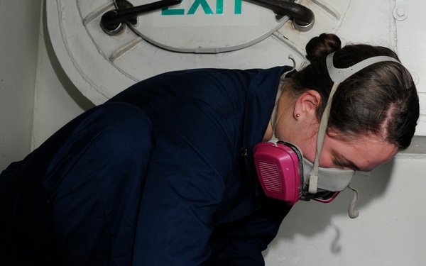 Midshipmen experience Peleliu shipboard life