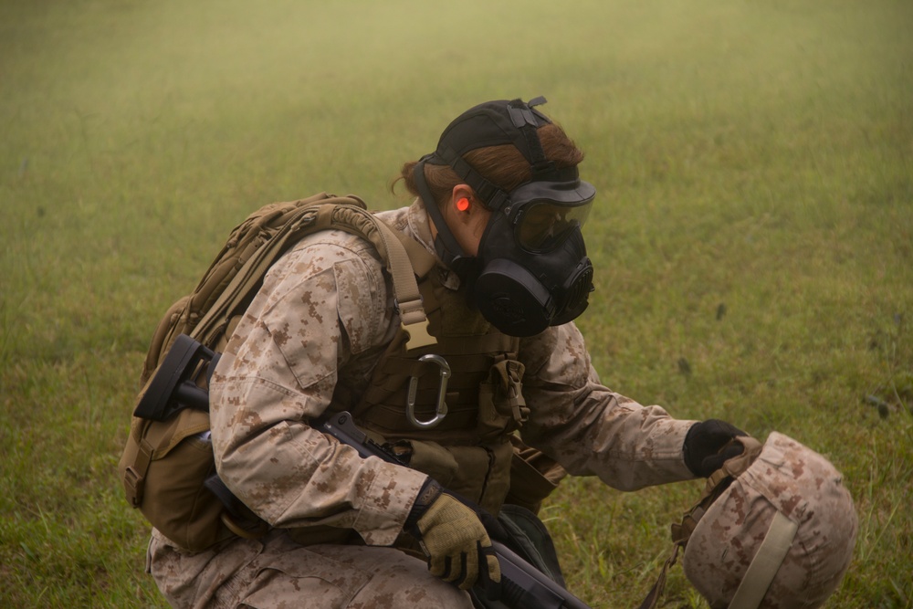 Shotgun, riot control exercise