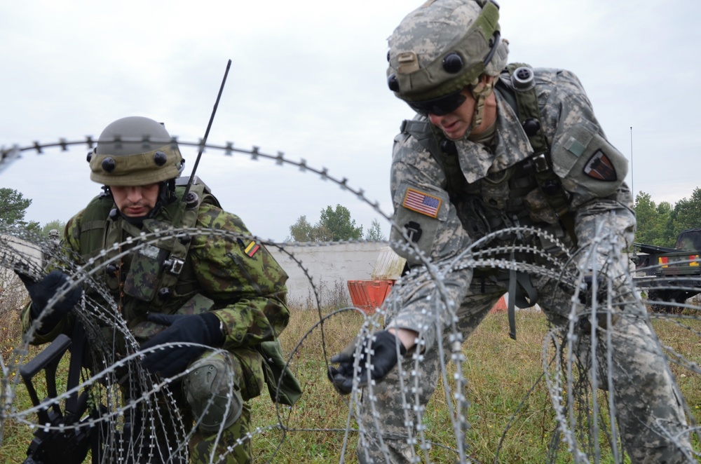 Military Advisory Team I/Police Advisory Team II training exercise