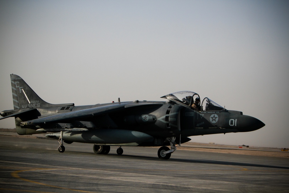 Air superiority – Harriers continue operations over Helmand