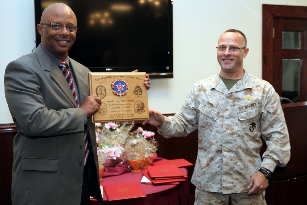 22nd MEU gives thanks to Family Readiness