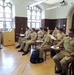 ROTC welcoming ceremony at Yale