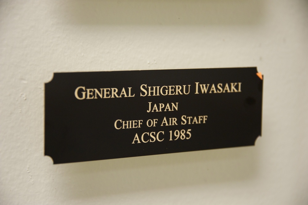 Gen. Shigeru Iwasaki visits Maxwell AFB