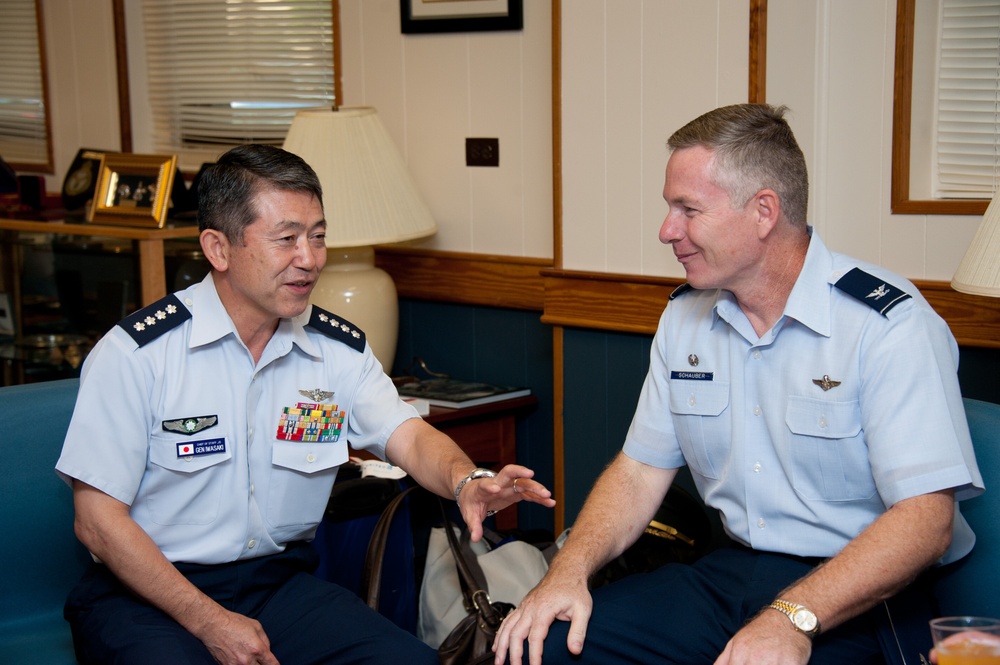 Gen. Shigeru Iwasaki visits Maxwell AFB