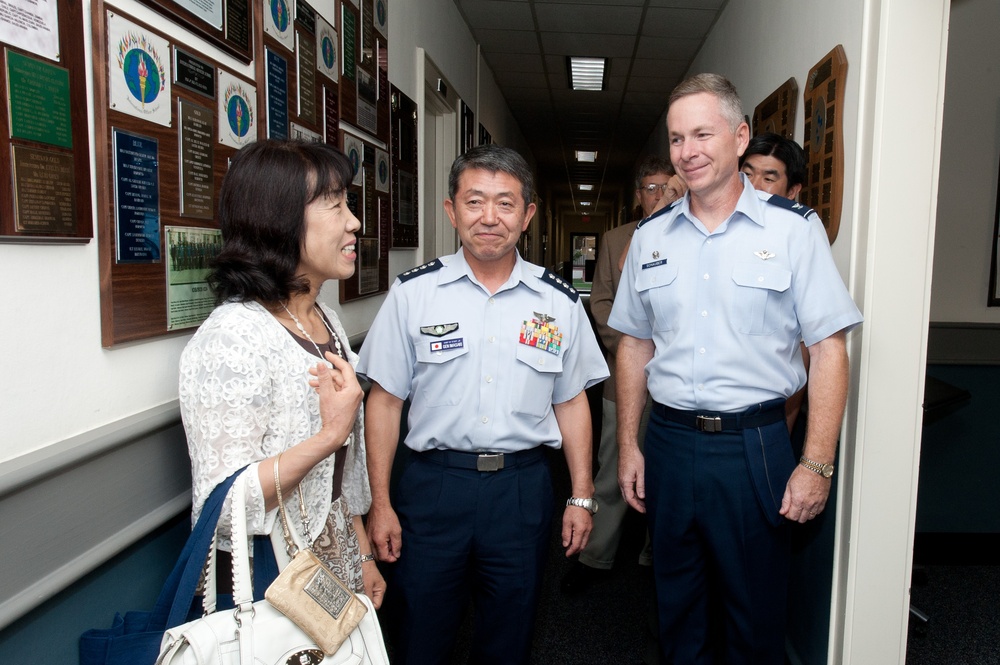Gen. Shigeru Iwasaki visits Maxwell AFB