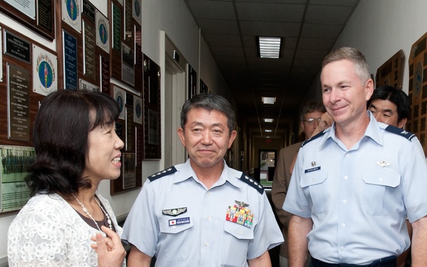Gen. Shigeru Iwasaki visits Maxwell AFB
