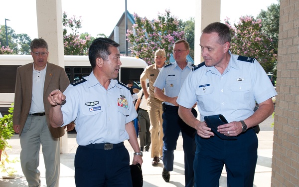 Gen. Shigeru Iwasaki visits Maxwell AFB
