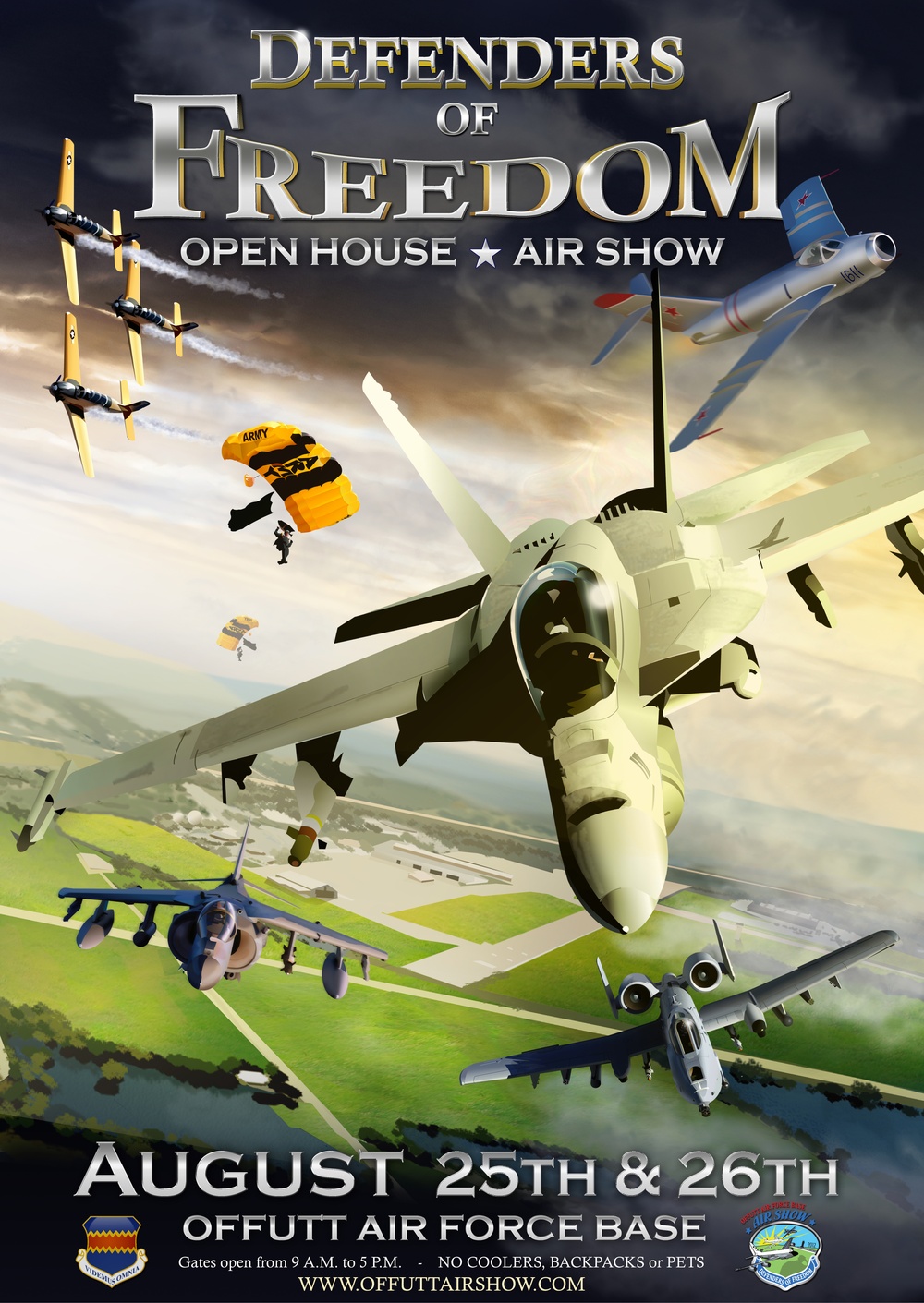 DVIDS Images Offutt Air Show poster