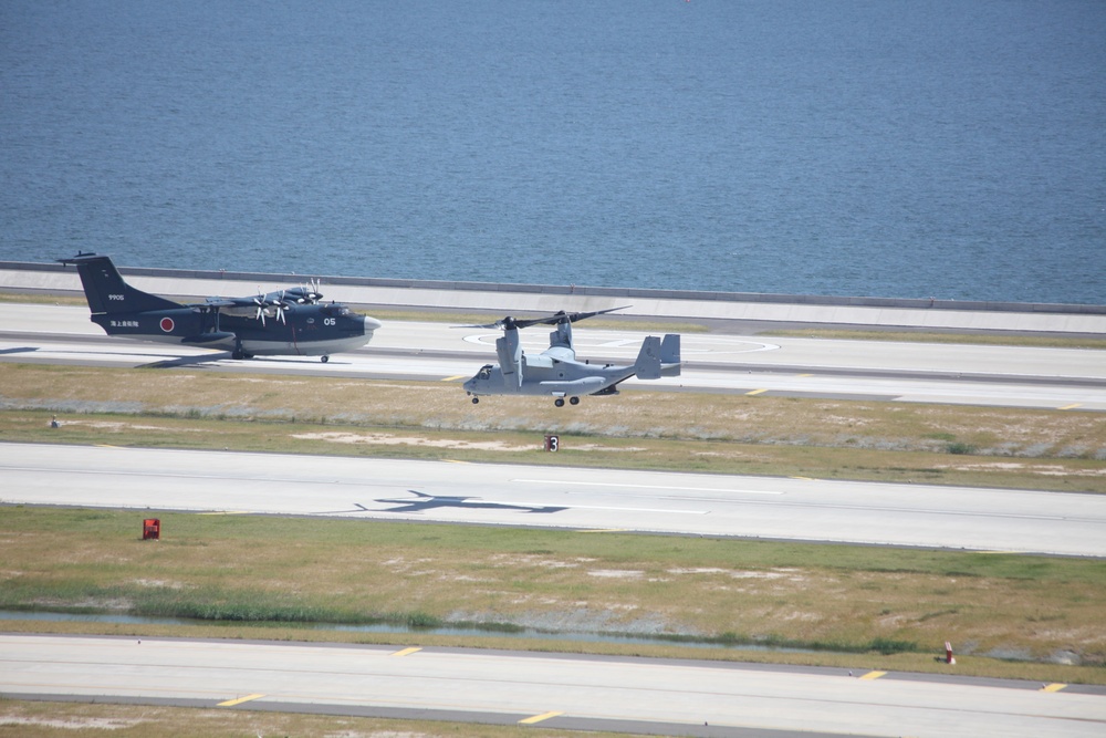 MV-22B Osprey orientation event