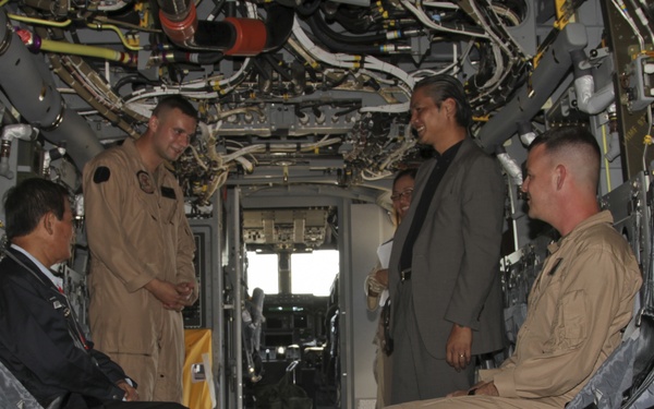 MV-22B Osprey orientation event