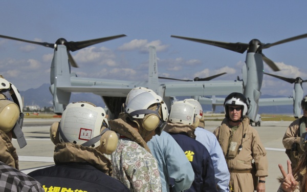 MV-22B Osprey orientation event