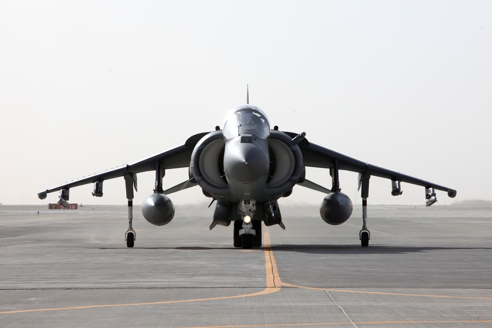 VMA-211 Harrier Relocation