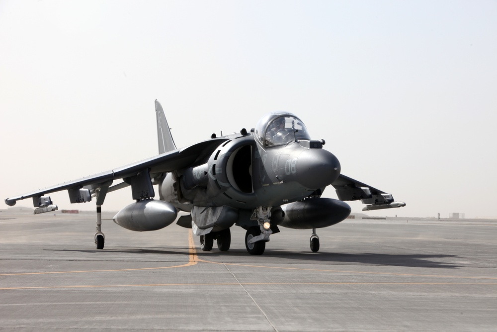 VMA-211 Harrier Relocation