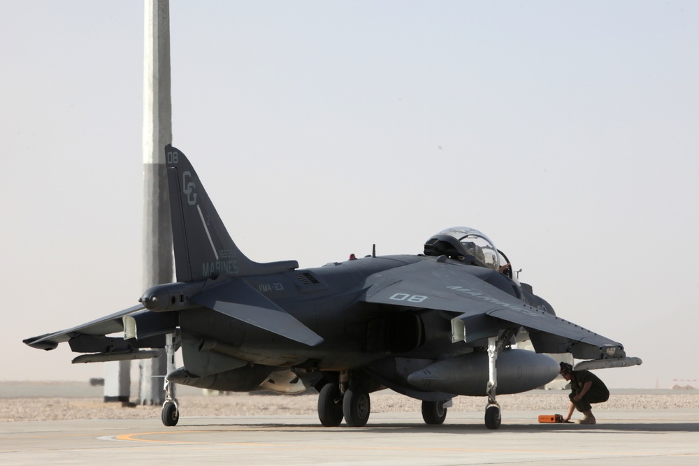 VMA-211 Harrier Relocation