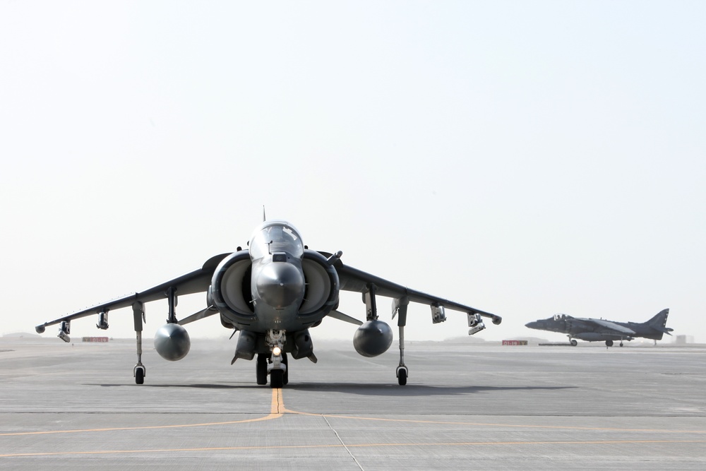 VMA-211 Harrier Relocation