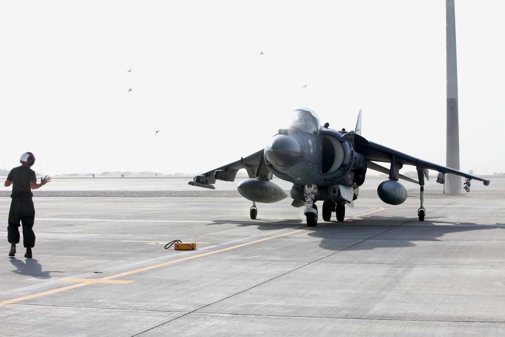 VMA-211 Harrier Relocation