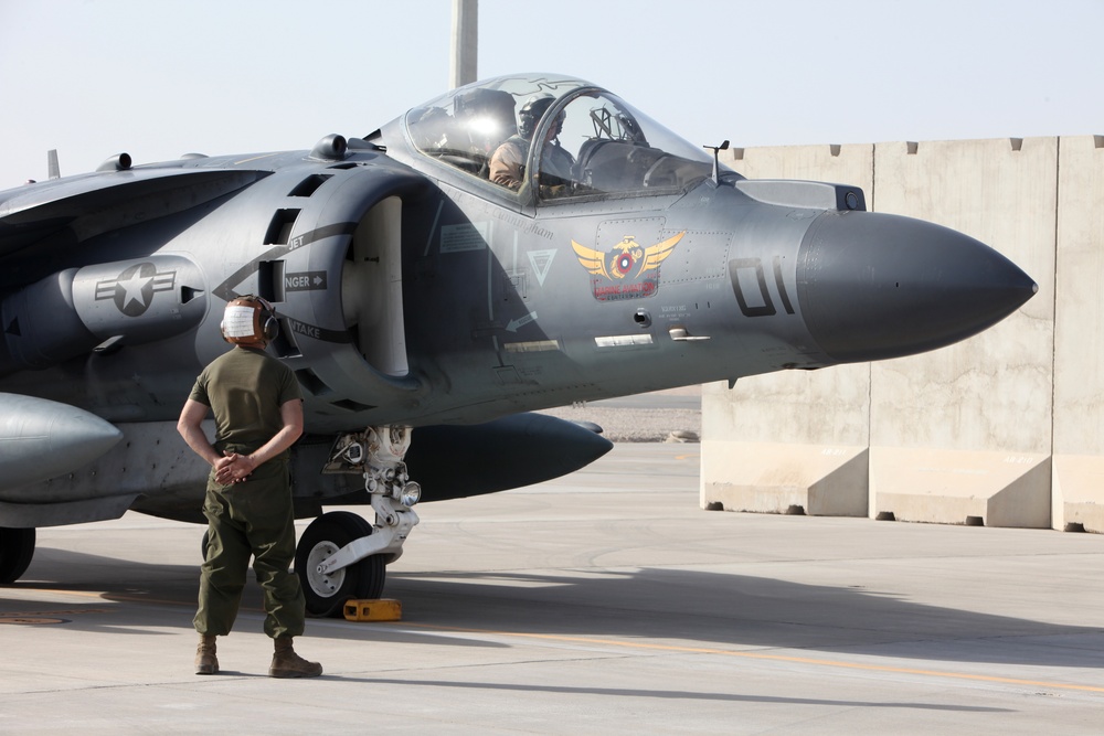 VMA-211 Harrier Relocation