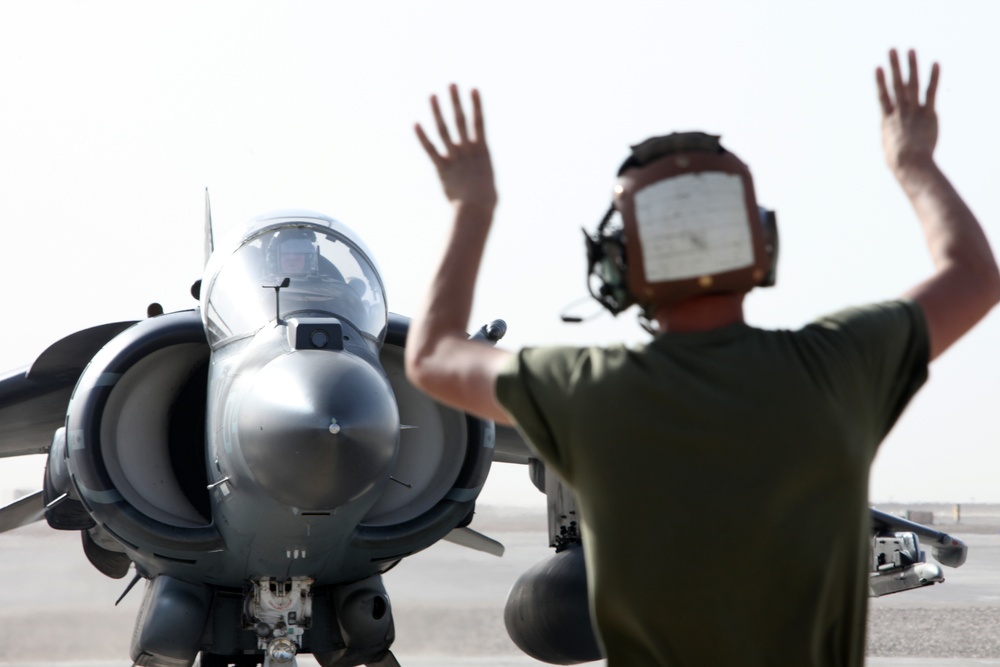 VMA-211 Harrier Relocation