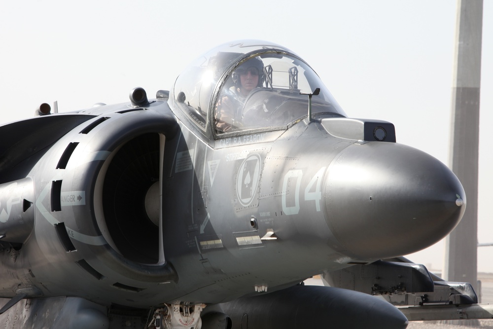 VMA-211 Harrier Relocation