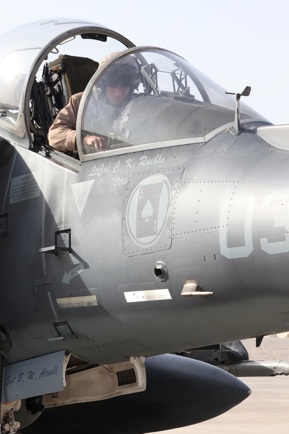 VMA-211 Harrier Relocation