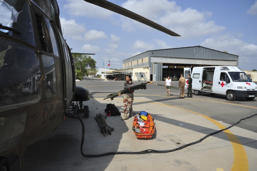 Mass casualty exercise