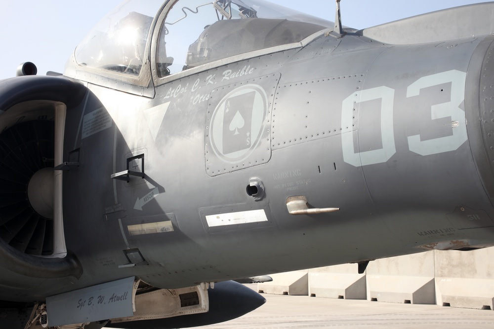 VMA-211 Harrier Relocation