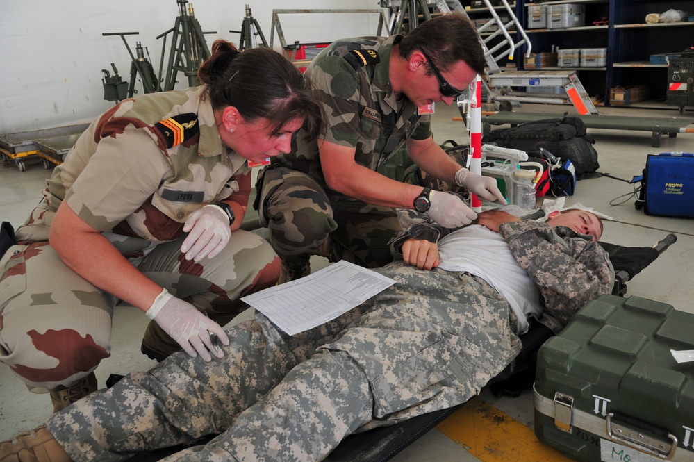 Mass casualty exercise